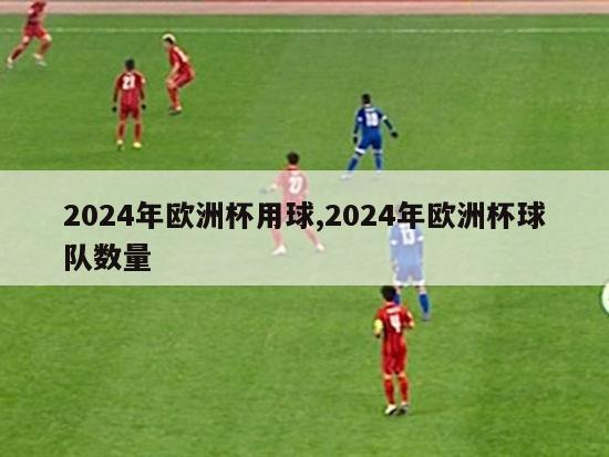 2024年欧洲杯用球,2024年欧洲杯球队数量