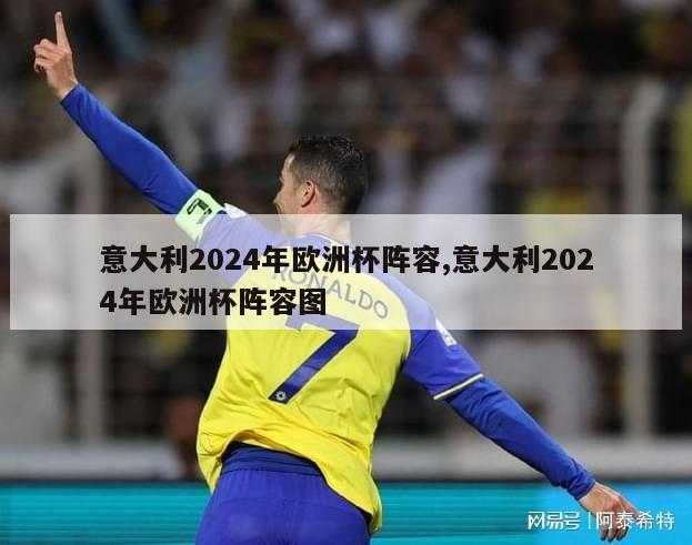 意大利2024年欧洲杯阵容,意大利2024年欧洲杯阵容图