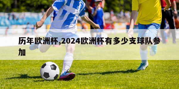 历年欧洲杯,2024欧洲杯有多少支球队参加